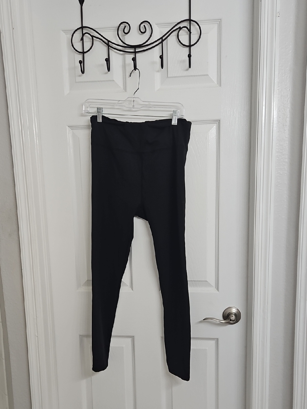 Women's Black High-Waist Leggings For Cold weather -Classic Concepts